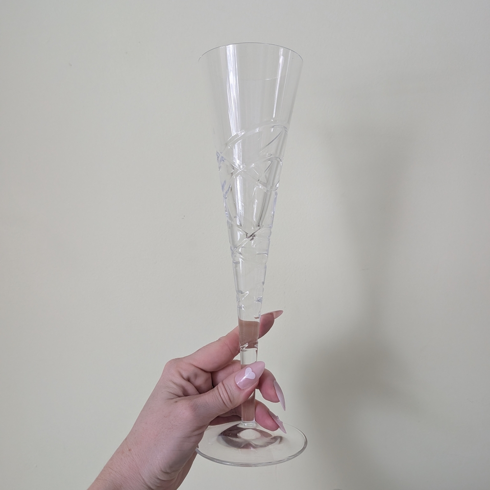 Royal Doulton Clear Crystal Champagne Flute